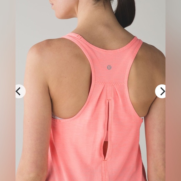 Lululemon Salute the Sun Tank
Heathered Very Light Flare EUC - Picture 4 of 6